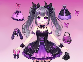 diy anime doll dress up