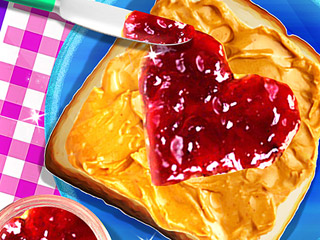 peanut butter jelly sandwich